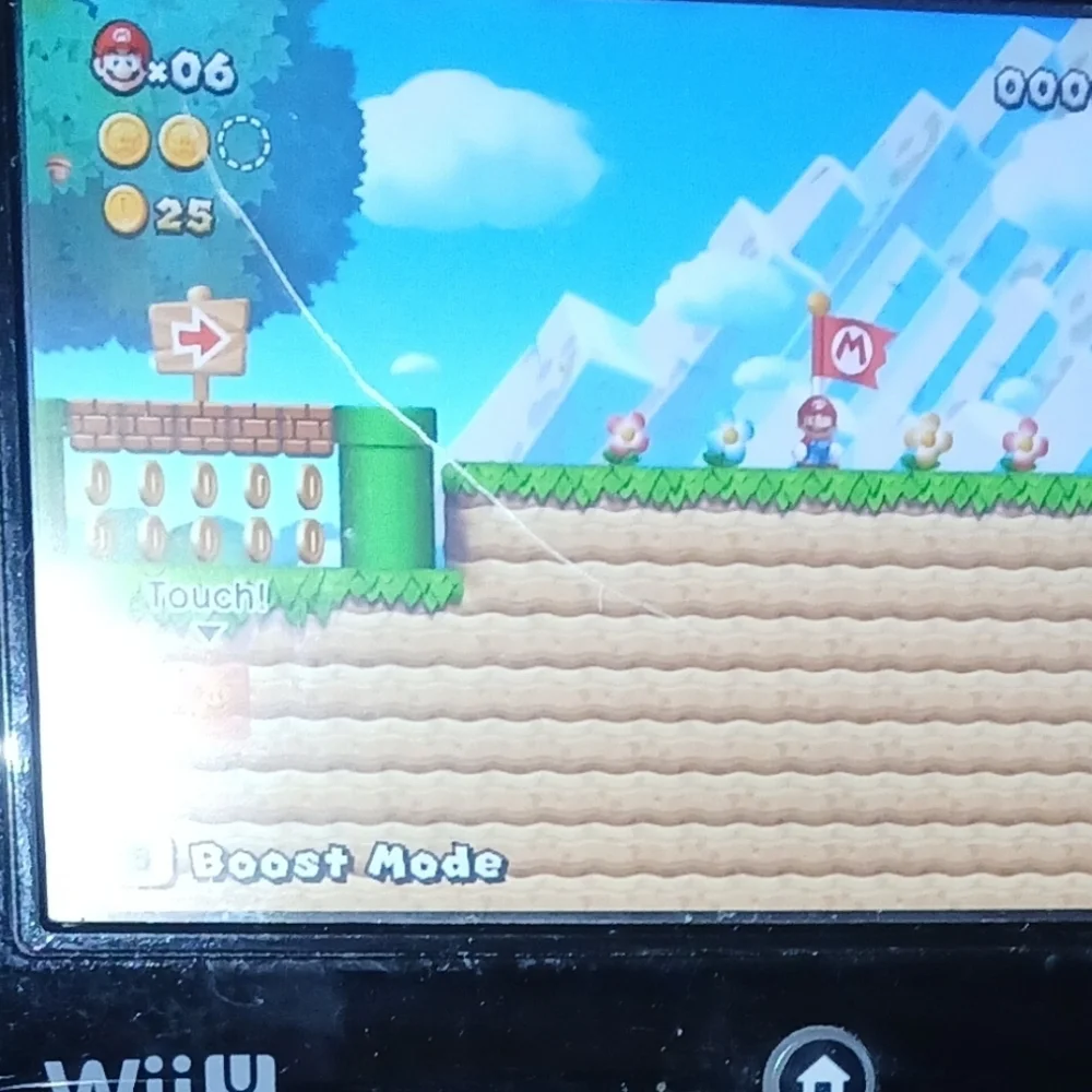 Nintendo‎ Wii U Console Bundle Unisex OS Black 32GB Deluxe Mario Luigi Game